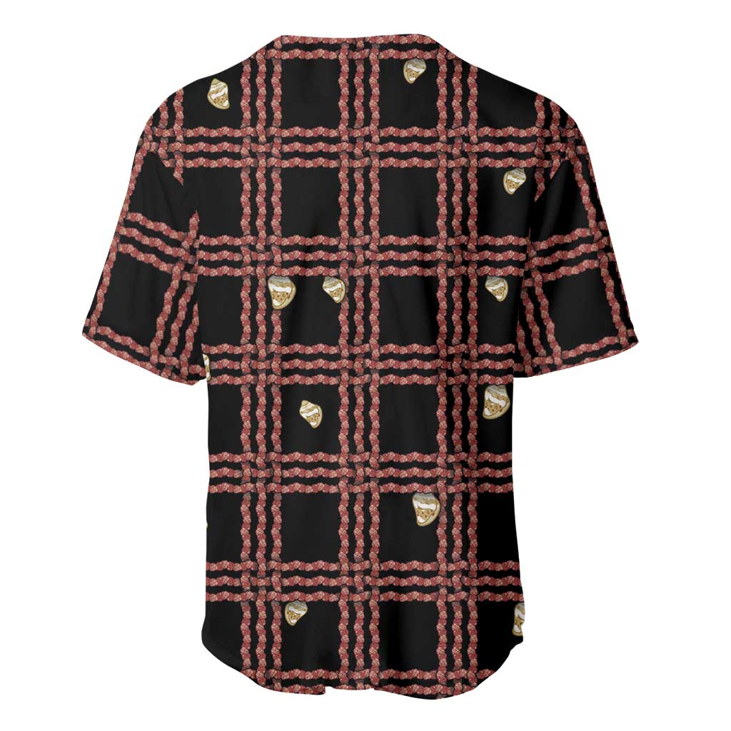 Hawaii Palaka Kahelelani Shell Lei Costume Baseball Jersey Plaid Patterns