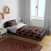 Hawaii Palaka Kahelelani Shell Lei Costume Bedding Set Plaid Patterns