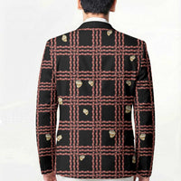 Hawaii Palaka Kahelelani Shell Lei Costume Blazer Plaid Patterns