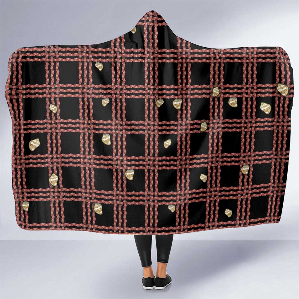 Hawaii Palaka Kahelelani Shell Lei Costume Hooded Blanket Plaid Patterns