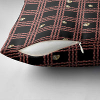 Hawaii Palaka Kahelelani Shell Lei Costume Pillow Cover Plaid Patterns