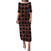 Hawaii Palaka Kahelelani Shell Lei Costume Puletasi Plaid Patterns