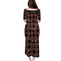 Hawaii Palaka Kahelelani Shell Lei Costume Puletasi Plaid Patterns