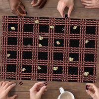 Hawaii Palaka Kahelelani Shell Lei Costume Puzzle Plaid Patterns