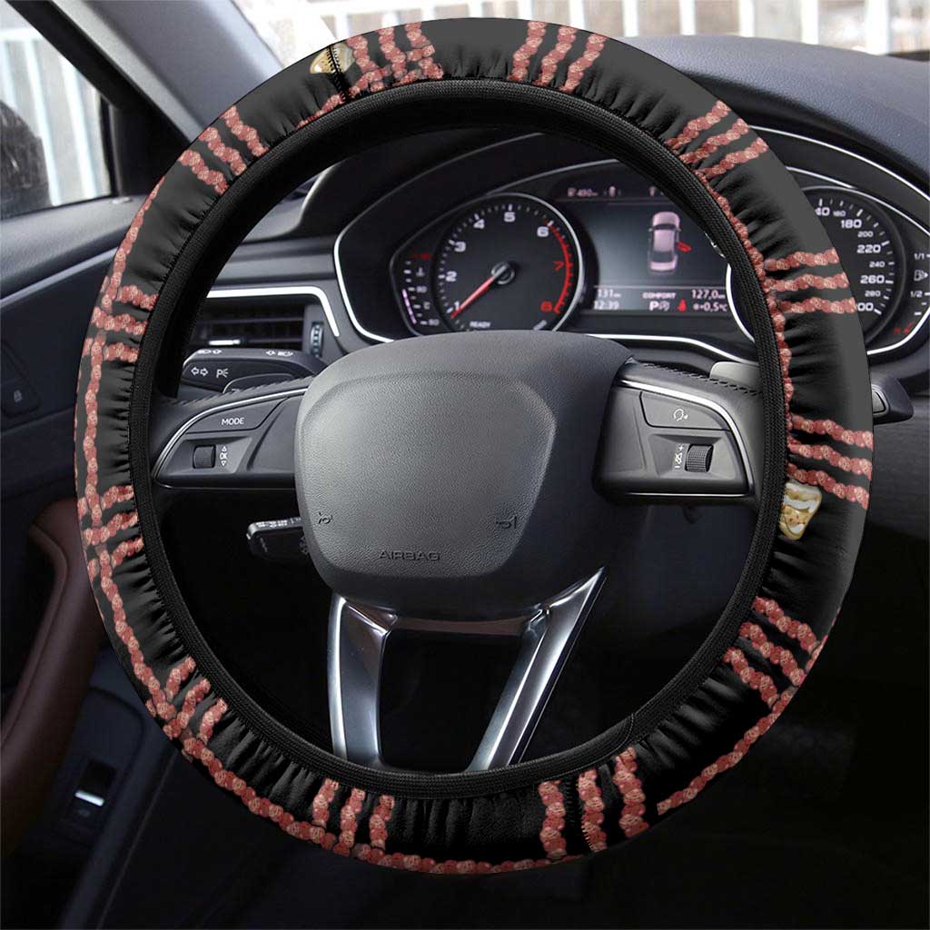 Hawaii Palaka Kahelelani Shell Lei Costume Steering Wheel Cover Plaid Patterns