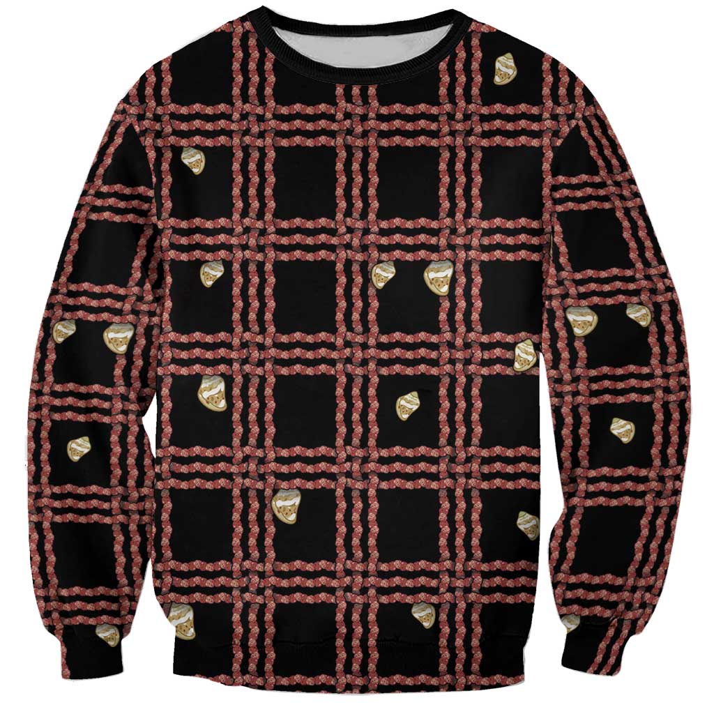 Hawaii Palaka Kahelelani Shell Lei Costume Sweatshirt Plaid Patterns