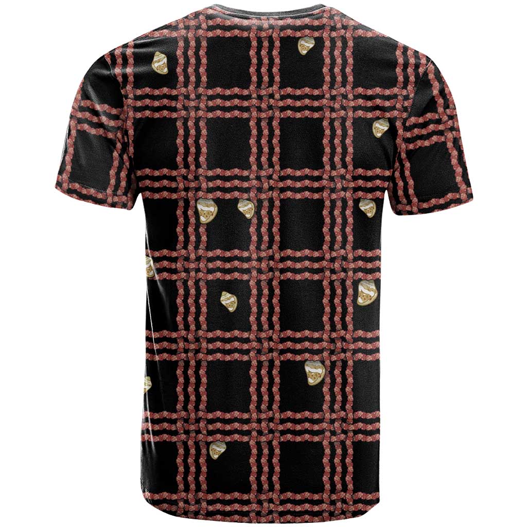 Hawaii Palaka Kahelelani Shell Lei Costume T Shirt Plaid Patterns