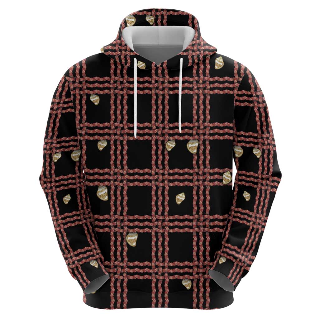 Hawaii Palaka Kahelelani Shell Lei Costume Zip Hoodie Plaid Patterns