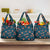 Hawaii Monstera Grocery Bag Hibiscus Flowers Simple Style - Polynesian Pride
