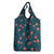 Hawaii Monstera Grocery Bag Hibiscus Flowers Simple Style - Polynesian Pride