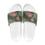Hawaii Slide Sandals Green Polynesian Monstera Patterns - Polynesian Pride