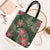 Hawaii Tote Bag Green Polynesian Monstera Patterns - Polynesian Pride