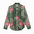 Hawaii Women Casual Shirt Green Polynesian Monstera Patterns - Polynesian Pride