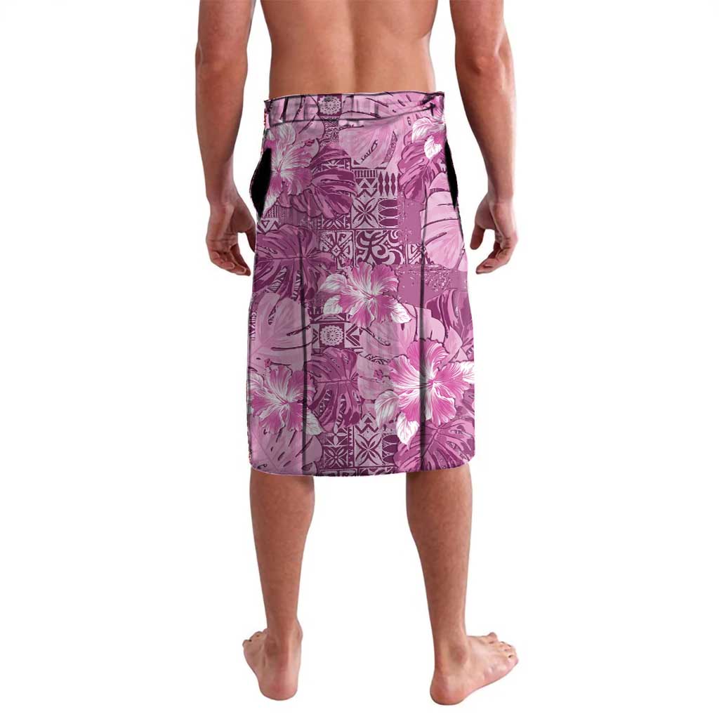 Hawaii Lavalava Magenta Polynesian Monstera Patterns - Polynesian Pride