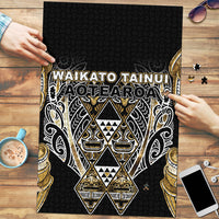 Aotearoa Waikato Tainui Puzzle Maori Light Gold Tribal Paua Shell Pattern DT05 Yellow - Polynesian Pride