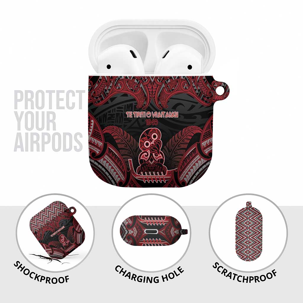 New Zealand Waitangi Day AirPods Case Te Tiriti O Waitangi 1840 - Polynesian Pride
