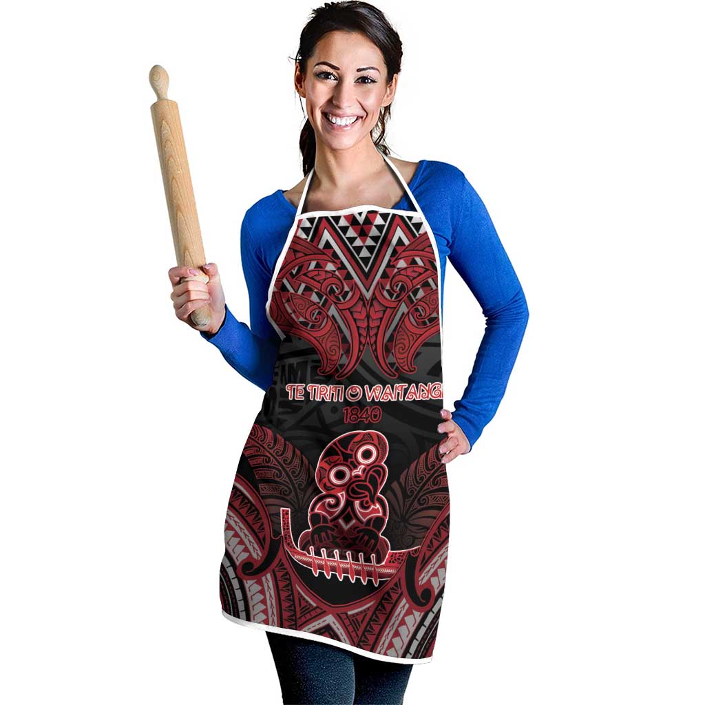 New Zealand Waitangi Day Apron Te Tiriti O Waitangi 1840 - Polynesian Pride