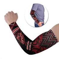 Personalised New Zealand Waitangi Day Arm Sleeves Te Tiriti O Waitangi 1840 - Polynesian Pride