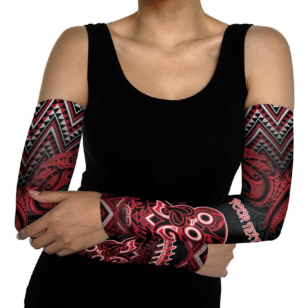 Personalised New Zealand Waitangi Day Arm Sleeves Te Tiriti O Waitangi 1840 - Polynesian Pride