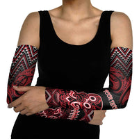Personalised New Zealand Waitangi Day Arm Sleeves Te Tiriti O Waitangi 1840 - Polynesian Pride