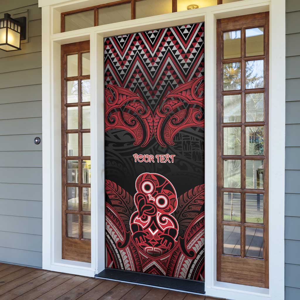 Personalised New Zealand Waitangi Day Door Cover Te Tiriti O Waitangi 1840 DT05 - Polynesian Pride