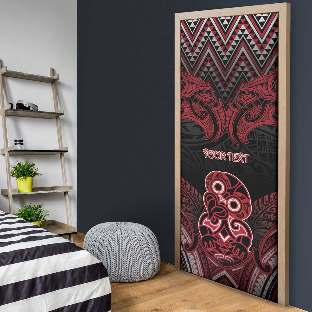 Personalised New Zealand Waitangi Day Door Cover Te Tiriti O Waitangi 1840 DT05 - Polynesian Pride