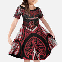 Personalised New Zealand Waitangi Day Family Matching Mermaid Dress and Hawaiian Shirt Te Tiriti O Waitangi 1840 - Polynesian Pride