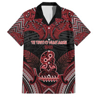 Personalised New Zealand Waitangi Day Family Matching Puletasi and Hawaiian Shirt Te Tiriti O Waitangi 1840 - Polynesian Pride