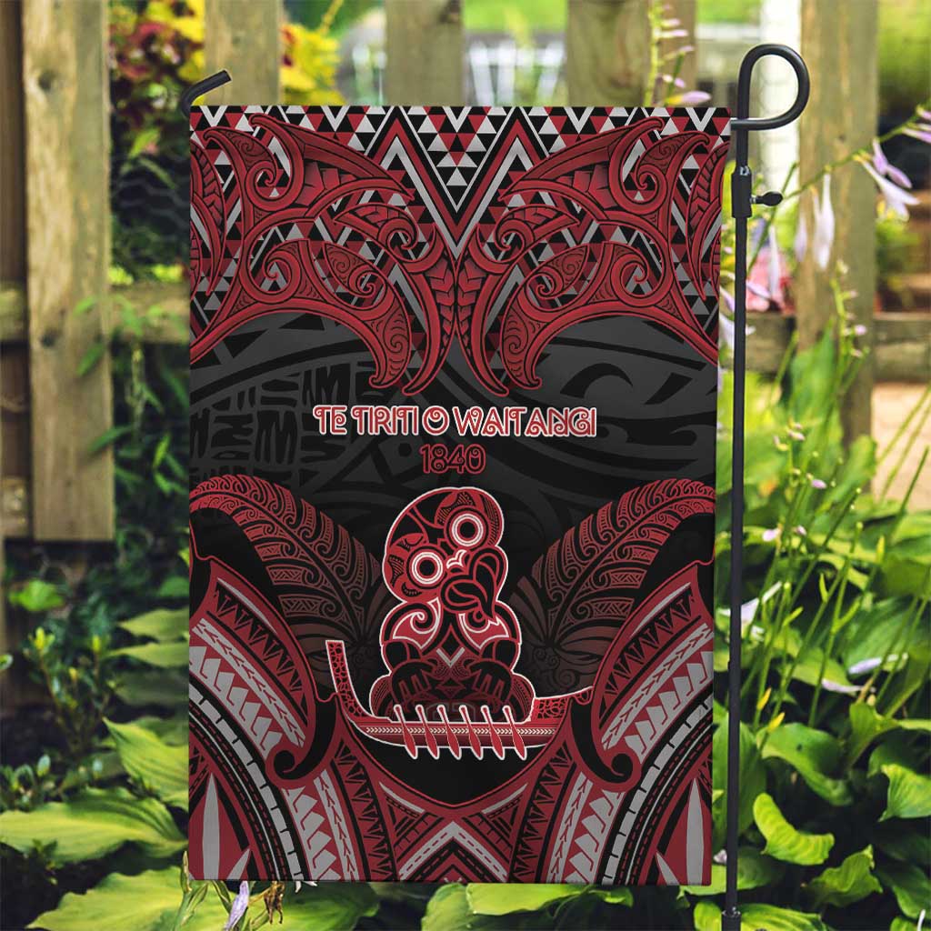 New Zealand Waitangi Day Garden Flag Te Tiriti O Waitangi 1840 - Polynesian Pride