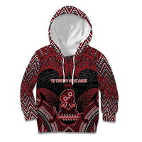 Personalised New Zealand Waitangi Day Kid Hoodie Te Tiriti O Waitangi 1840 - Polynesian Pride