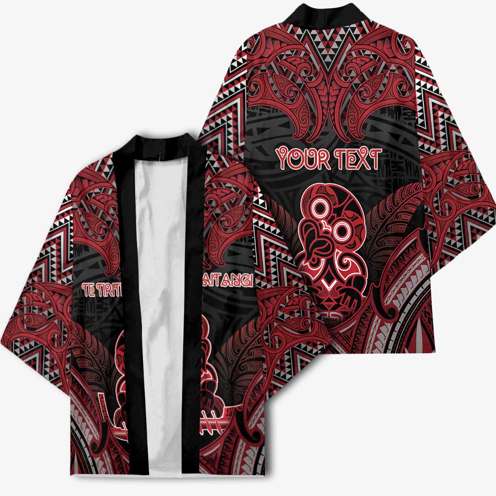 Personalised New Zealand Waitangi Day Kimono Te Tiriti O Waitangi 1840 - Polynesian Pride