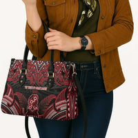 New Zealand Waitangi Day Leather Bag Te Tiriti O Waitangi 1840 DT05 - Polynesian Pride