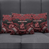 New Zealand Waitangi Day Pillow Cover Te Tiriti O Waitangi 1840 - Polynesian Pride
