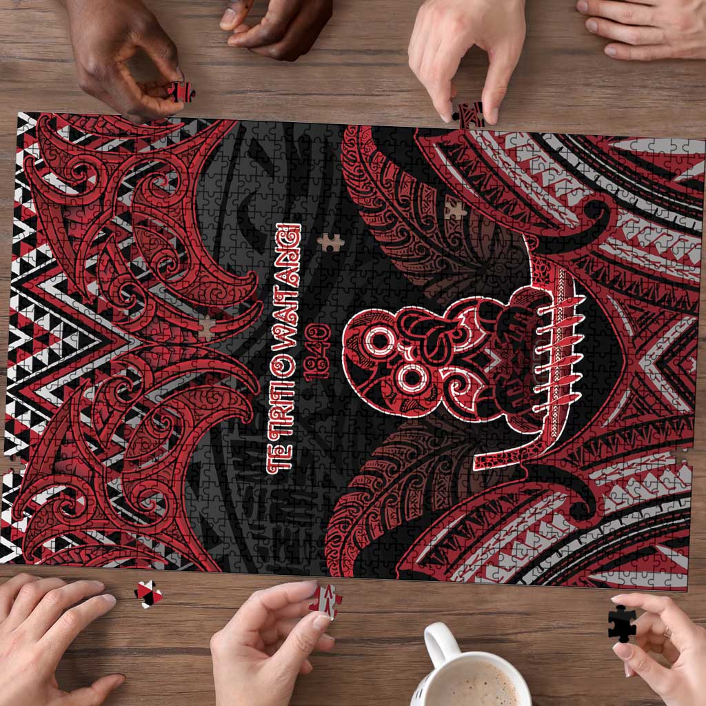 New Zealand Waitangi Day Puzzle Te Tiriti O Waitangi 1840 - Polynesian Pride