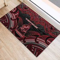 New Zealand Waitangi Day Rubber Doormat Te Tiriti O Waitangi 1840 - Polynesian Pride