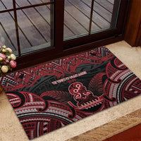 New Zealand Waitangi Day Rubber Doormat Te Tiriti O Waitangi 1840 - Polynesian Pride