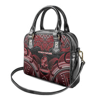 New Zealand Waitangi Day Shoulder Handbag Te Tiriti O Waitangi 1840 DT05 - Polynesian Pride