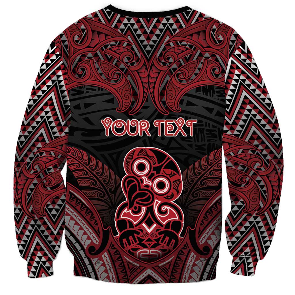 Personalised New Zealand Waitangi Day Sweatshirt Te Tiriti O Waitangi 1840 DT05 - Polynesian Pride