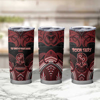 Personalised New Zealand Waitangi Day Tumbler Cup Te Tiriti O Waitangi 1840 DT05 - Polynesian Pride
