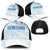Fiji Rugby Kaiviti Masi Baseball Net Cap Turquoise - Polynesian Pride