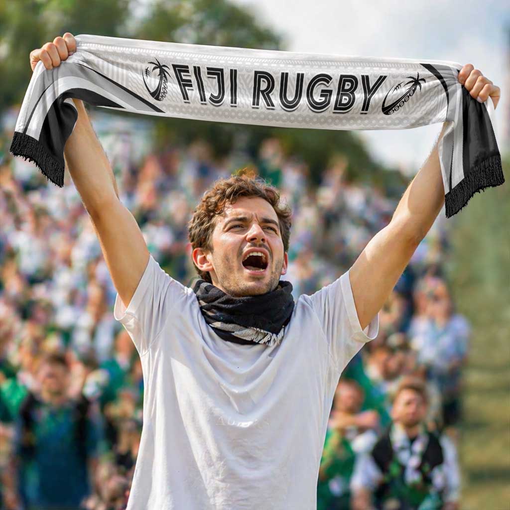 Fiji Tapa Rugby Ruffneck Scarf Go Flying Fijians LT14 - Polynesian Pride