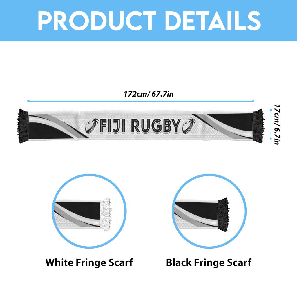 Fiji Tapa Rugby Ruffneck Scarf Go Flying Fijians LT14 - Polynesian Pride