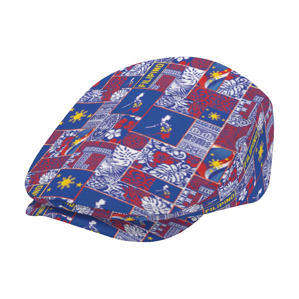 Filipino Maligayang Pasko Jeff Hat Pacific Patchwork Xmas Vibes LT9 - Polynesian Pride