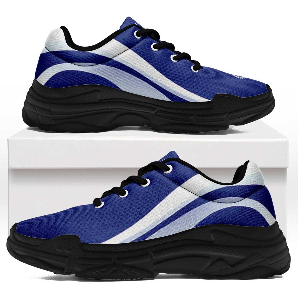 FSM Chuuk Chunky Sneakers Flag-Inspired Curve Style