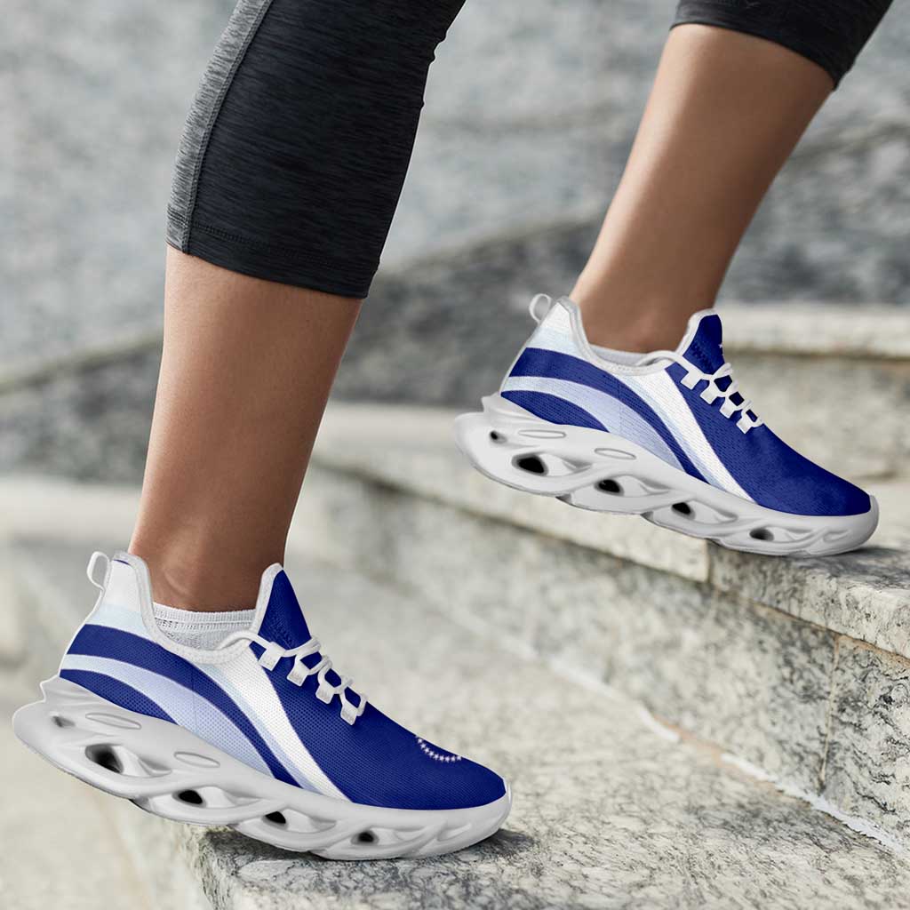 FSM Chuuk Clunky Sneakers Flag-Inspired Curve Style