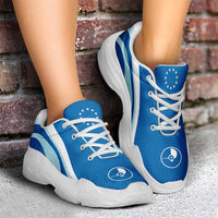 FSM Yap Chunky Sneakers Flag-Inspired Curve Style LT05 - Polynesian Pride