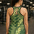 Green Aloha Hawaii Hollow Tank Top Hawaiian Kakau Ohia Lehua Lei - Polynesian Pride