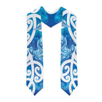 Hammerhead Shark Tattoo New Zealand Graduation Stole Maori Galaxy Mangopare Pattern LT14 - Polynesian Pride
