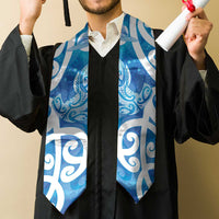 Hammerhead Shark Tattoo New Zealand Graduation Stole Maori Galaxy Mangopare Pattern LT14 - Polynesian Pride