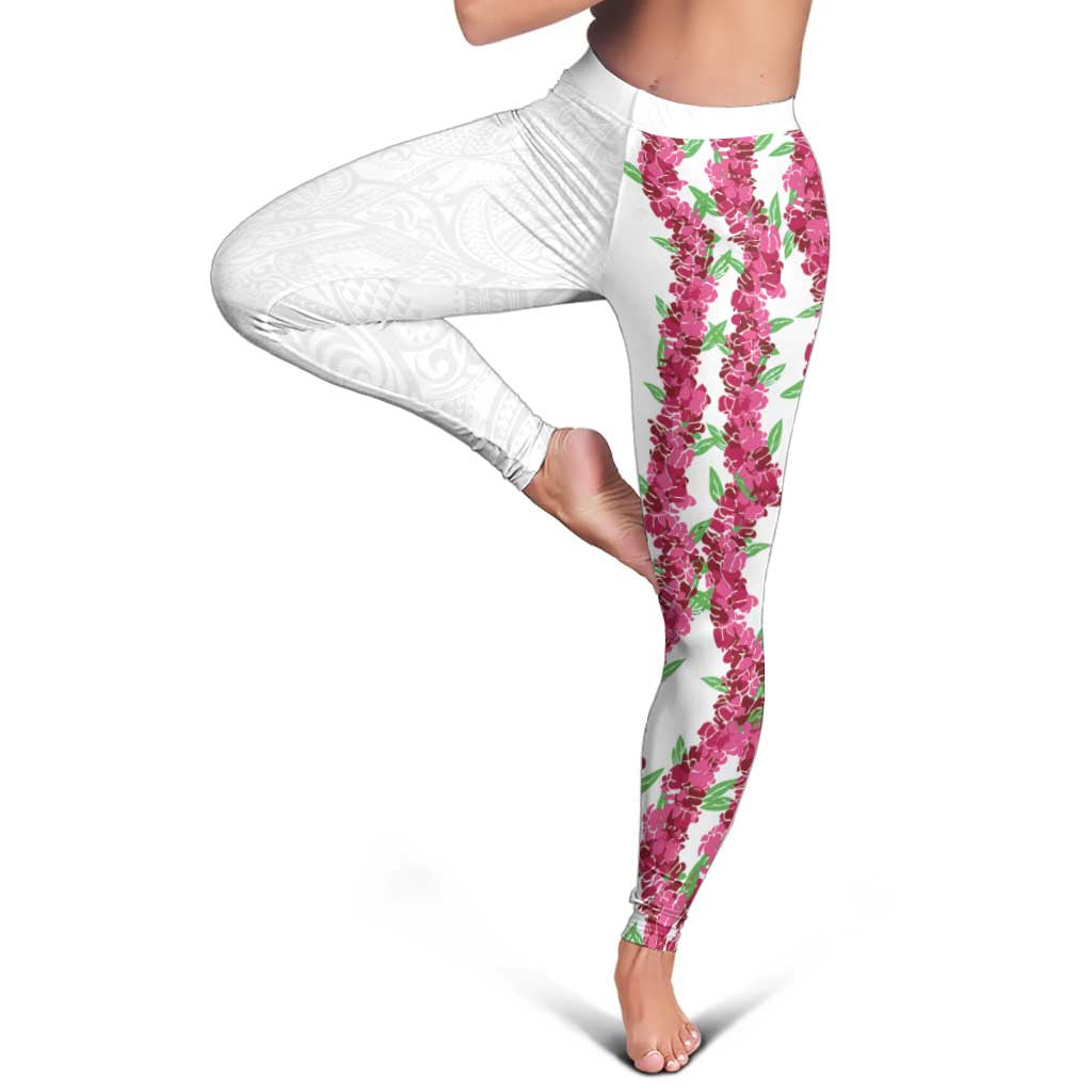 Hawaii Aalii Lei Leggings Aalii Ku Makani